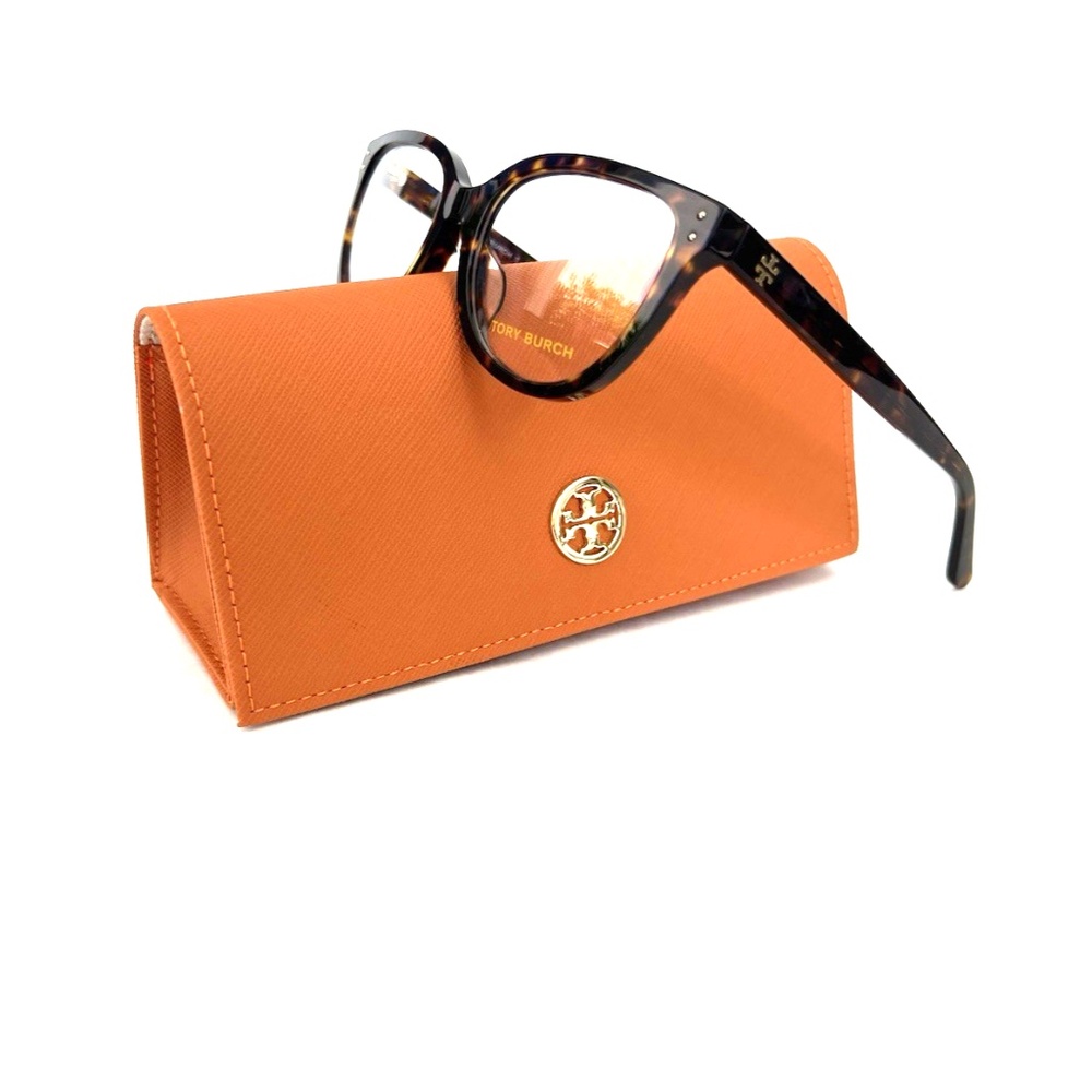 New TORY BURCH Frames Dark Tortoise Acetate TY2121U 1728 53 18 140 Eyeglasses